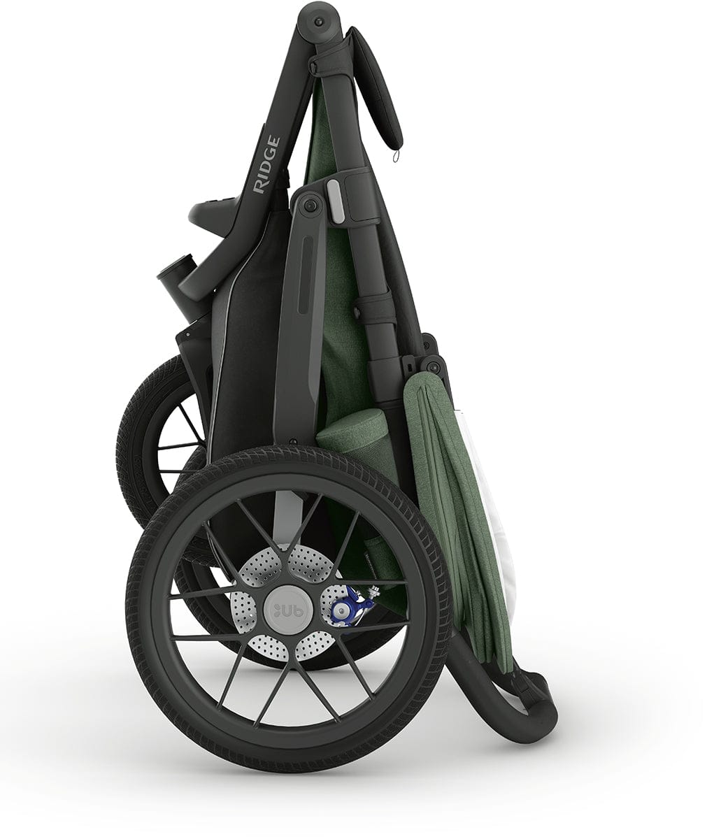 UPPAbaby Ridge Jogging Stroller - Gwen (Green Melange / Carbon) - 1402-RDG-US-GWN