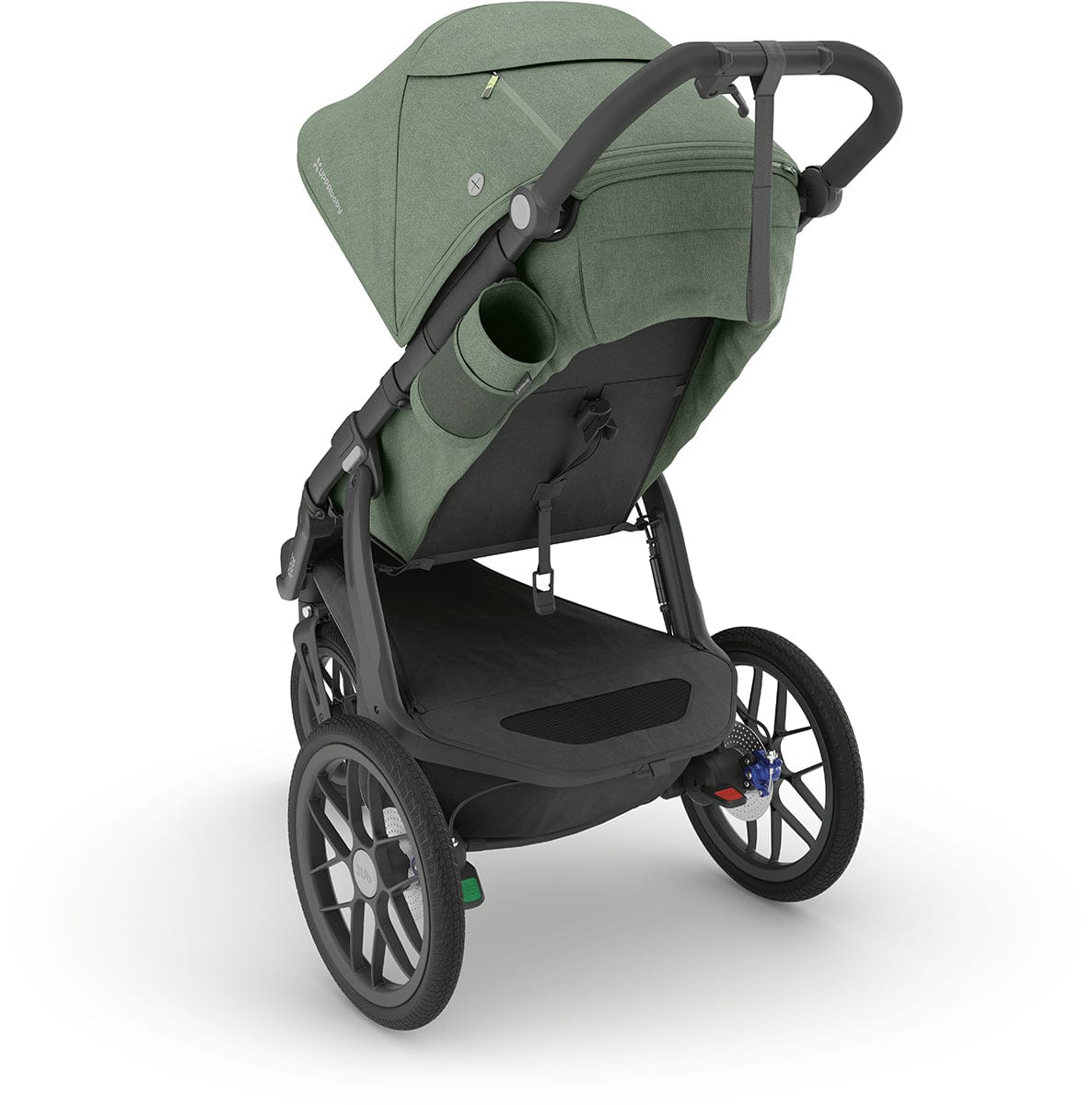UPPAbaby Ridge Jogging Stroller - Gwen (Green Melange / Carbon) - 1402-RDG-US-GWN