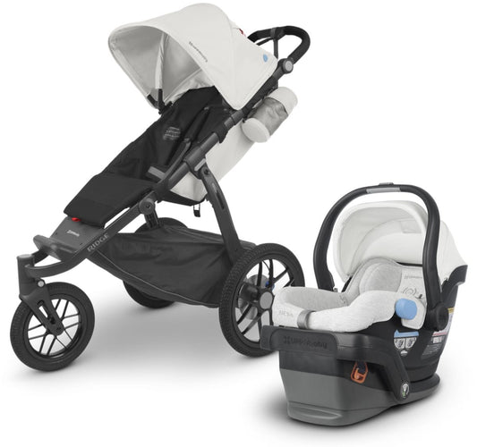 UPPAbaby Ridge Jogging Stroller + MESA Travel System Bundle - Bryce / Bryce - 1402-RDG-US-BRY-1017-MSA-US-BRY
