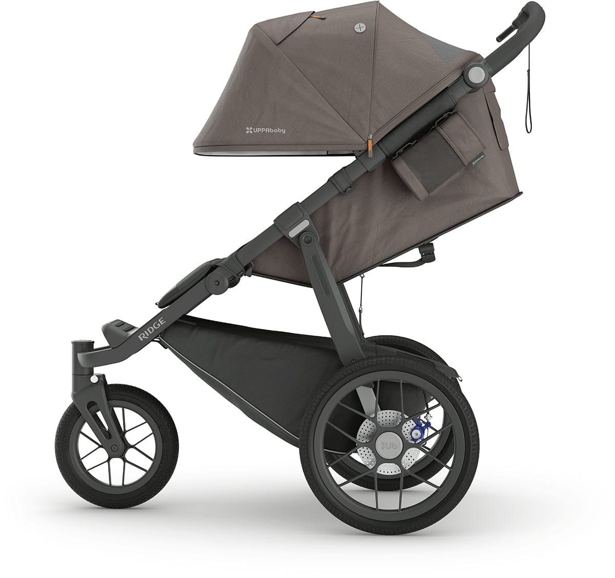 UPPAbaby Ridge Jogging Stroller - Theo (Dark Taupe / Carbon) - 1402-RDG-US-THO