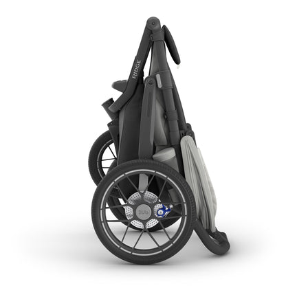 UPPAbaby Ridge V2 Jogging Stroller - Savannah (Pearl Grey / Carbon Frame) - 1403-RDG-NA-SAV