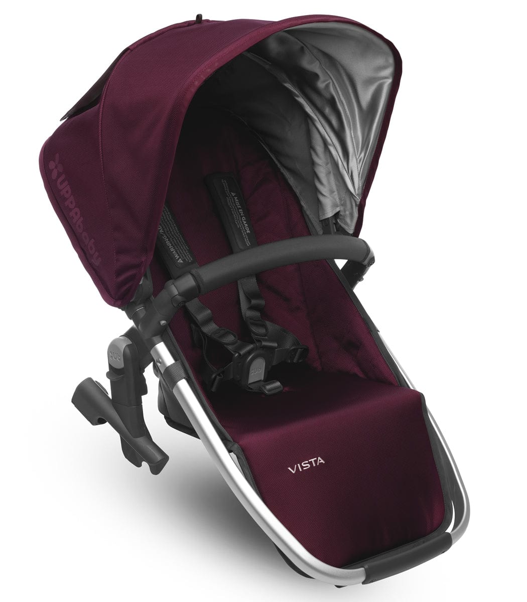 UPPAbaby 2017 RumbleSeat - Dennison (Bordeaux/Silver)