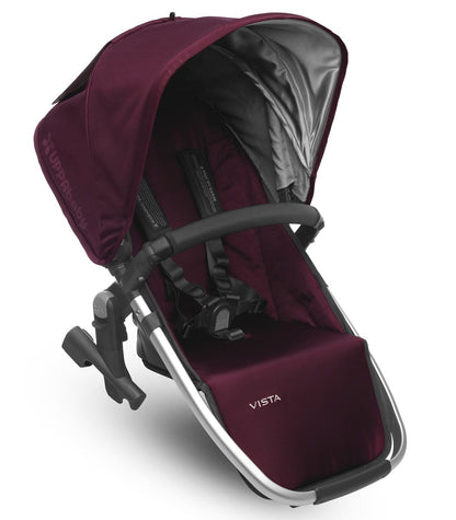 UPPAbaby 2017 RumbleSeat - Dennison (Bordeaux/Silver)
