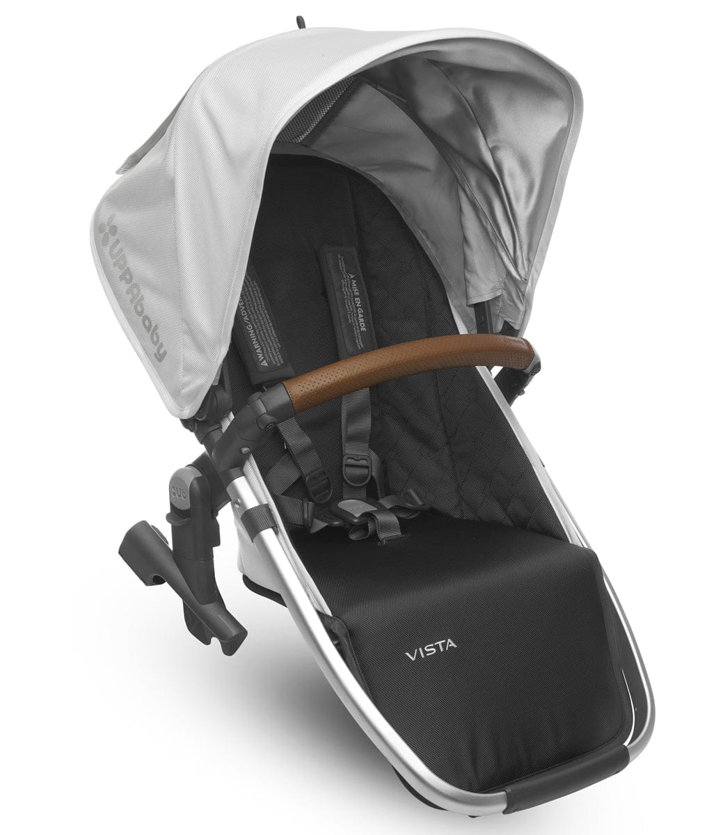 UPPAbaby 2017 RumbleSeat - Loic (White/Silver/Leather)
