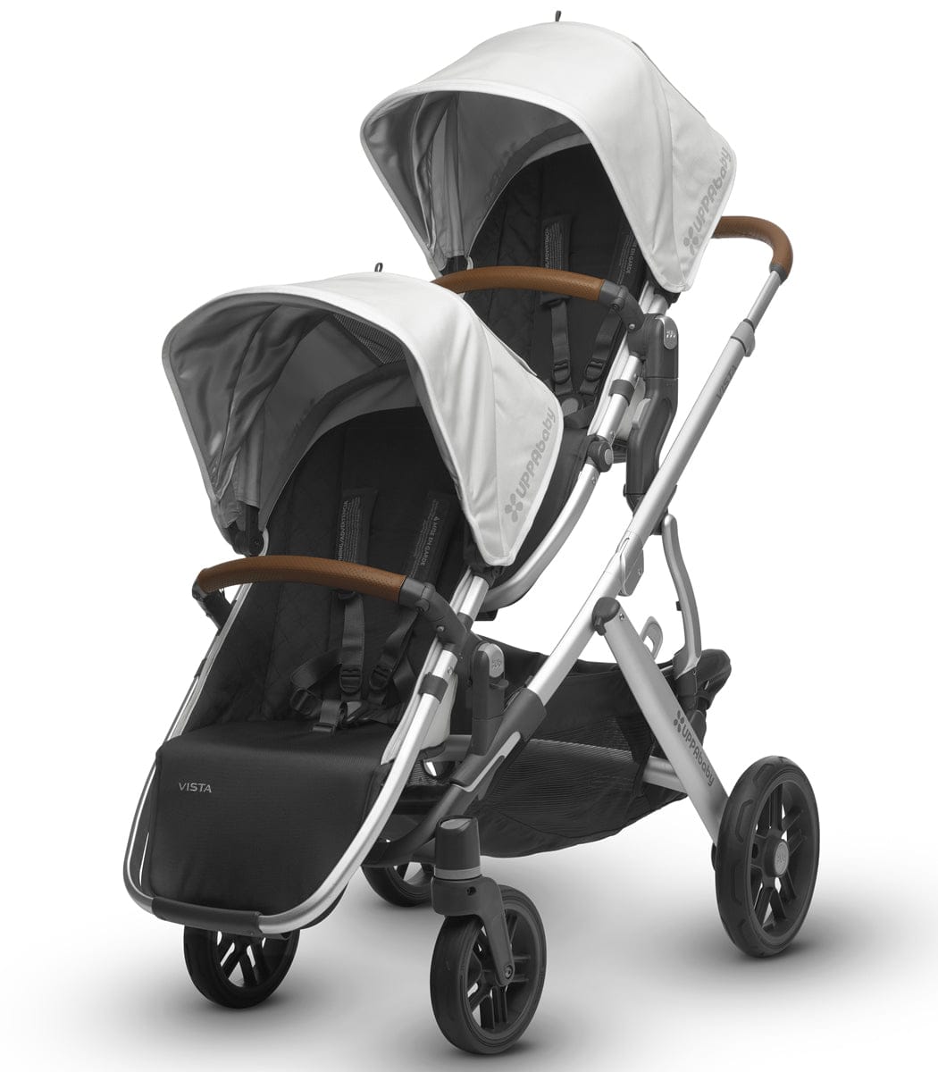 UPPAbaby 2017 RumbleSeat - Loic (White/Silver/Leather)