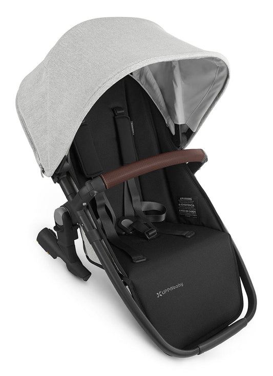 UPPAbaby Rumbleseat V2 - Anthony (White and Grey Chenille / Carbon / Chestnut Leather)