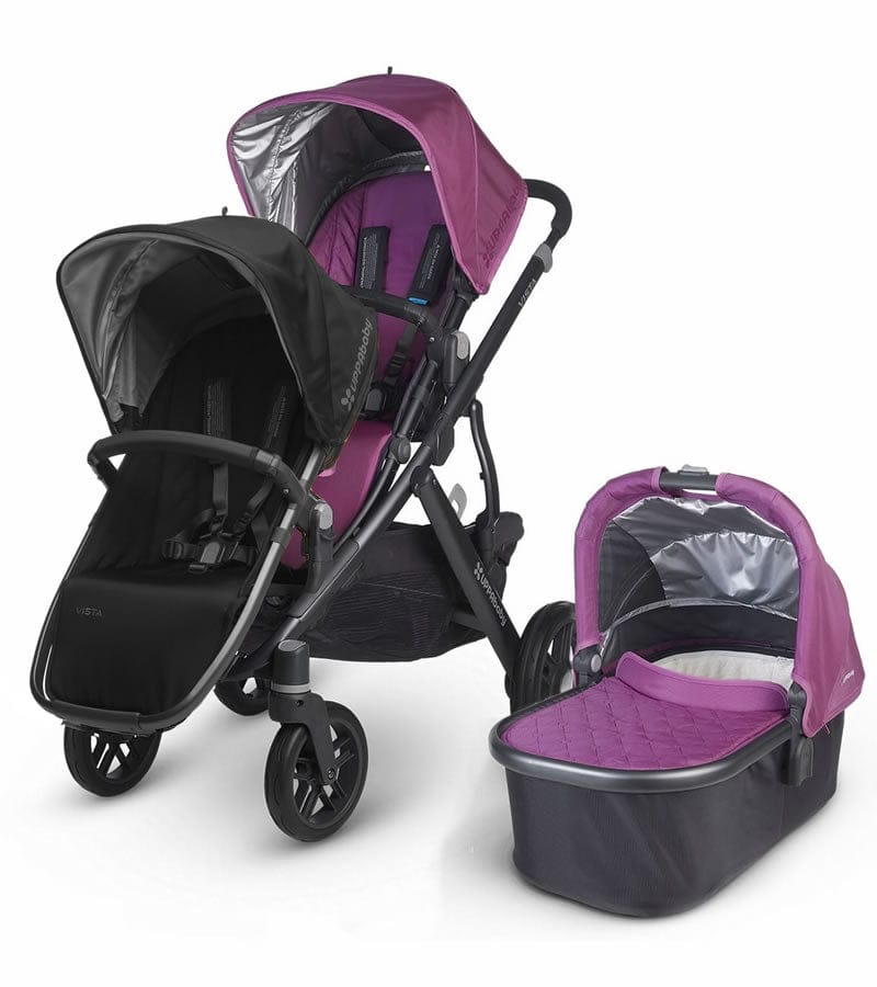 UPPAbaby 2015/2016 VISTA Stroller & 2017 RumbleSeat - Samantha/Jake