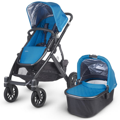 UPPAbaby 2016 VISTA Stroller - Georgie (Marine Blue/Carbon)