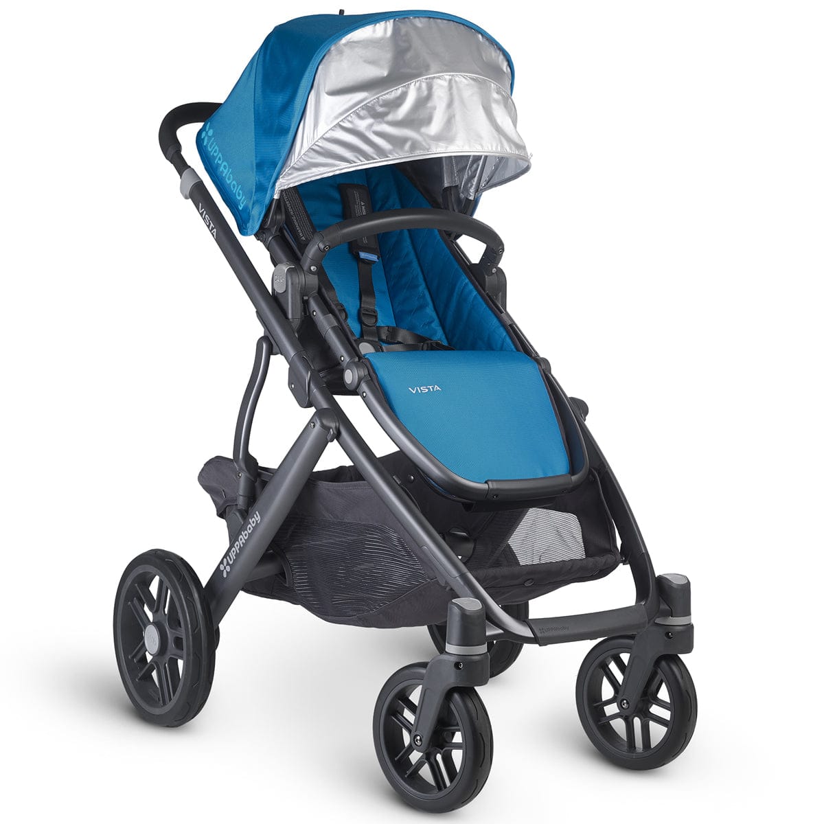 UPPAbaby 2016 VISTA Stroller - Georgie (Marine Blue/Carbon)