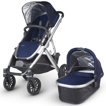UPPAbaby 2016 VISTA Stroller - Taylor (Indigo/Silver)