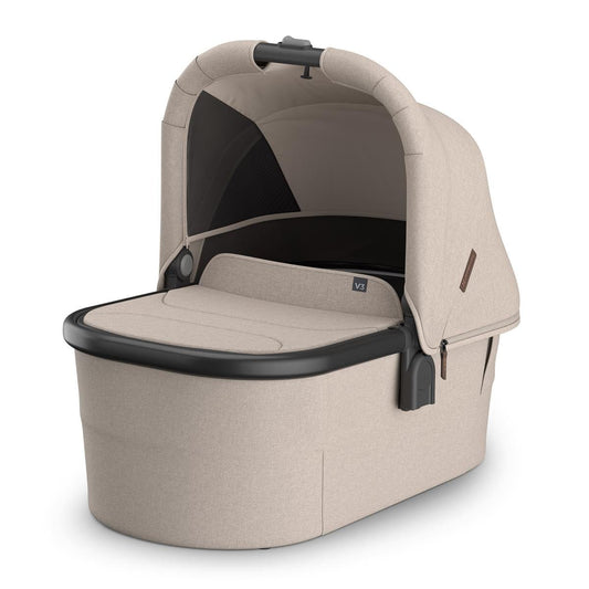 UPPAbaby Vista, Cruz, Ridge Bassinet V3 - Ada (Sandstone Melange / Carbon Frame) - 0903-BAS-NA-ADA