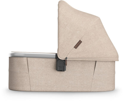UPPAbaby Vista, Cruz, Ridge Bassinet V3 - Declan (Oat Melange / Silver Frame) - 0903-BAS-NA-DCL