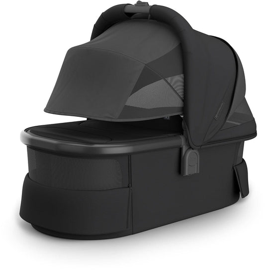 UPPAbaby Vista, Cruz, Ridge Bassinet V3 - Jake (Charcoal / Carbon Frame) - 0903-BAS-NA-JKE