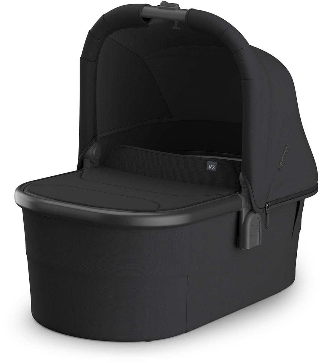 UPPAbaby Vista, Cruz, Ridge Bassinet V3 - Jake (Charcoal / Carbon Frame) - 0903-BAS-NA-JKE
