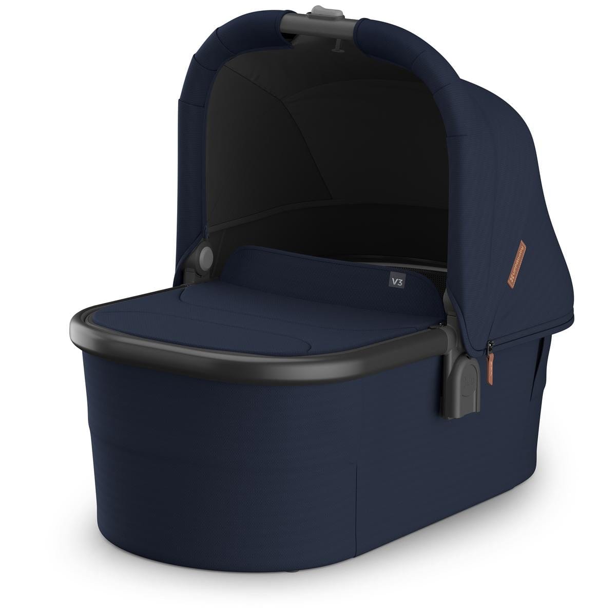 UPPAbaby Vista, Cruz, Ridge Bassinet V3 - Noa (Navy / Carbon) - 0903-BAS-NA-NOA