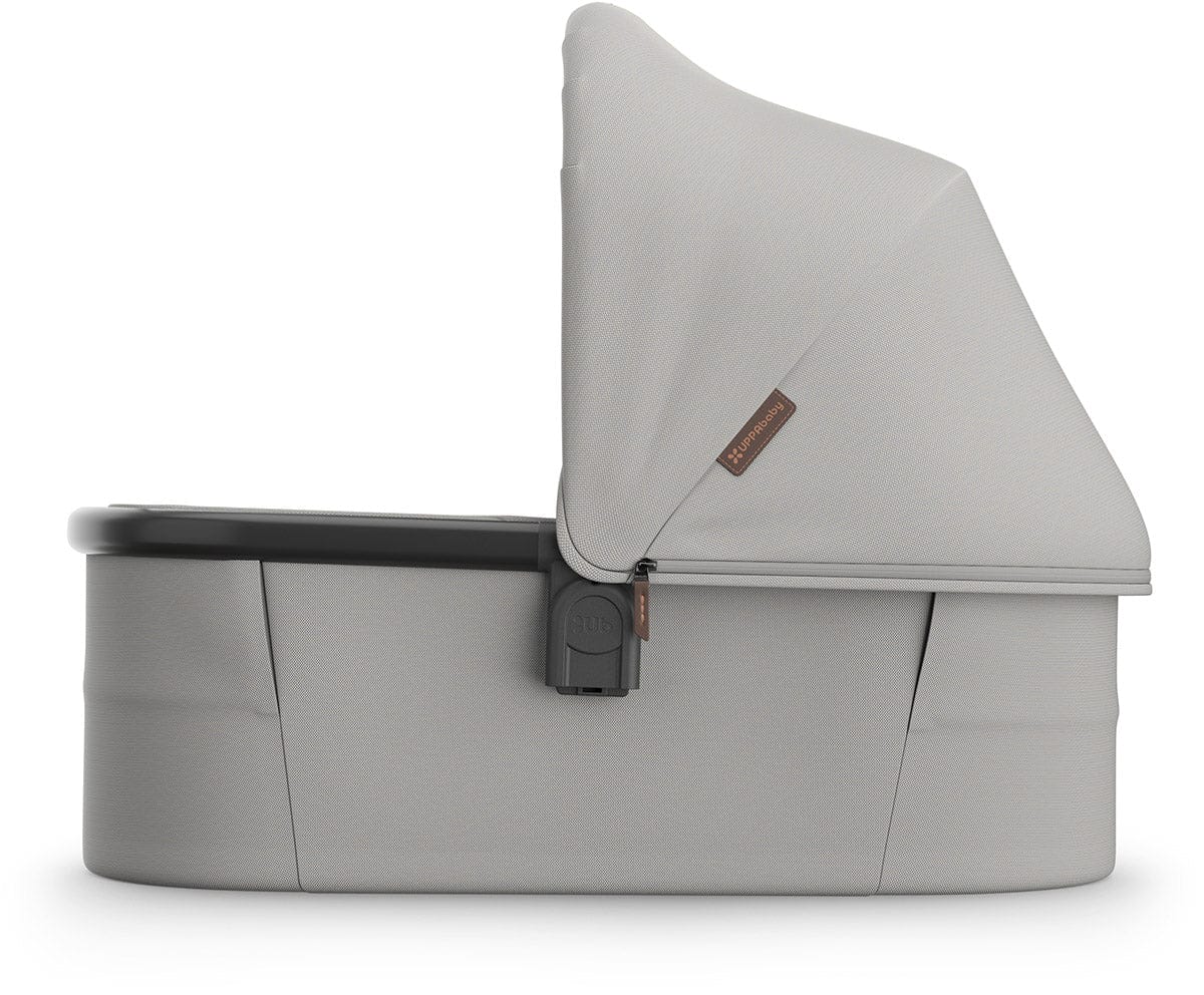 UPPAbaby Vista, Cruz, Ridge Bassinet V3 - Savannah (Pearl Gray Jacquard / Carbon Frame) - 0903-BAS-NA-SAV