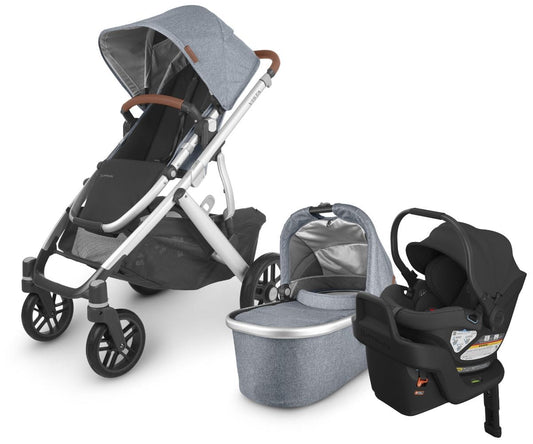 UPPAbaby VISTA V2 + Aria Travel System Bundle - Gregory / Jake - TRVL-ARIA-0320-VIS-US-GRG