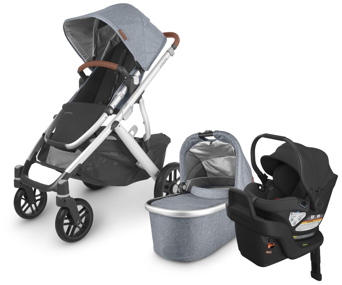 UPPAbaby VISTA V2 + Aria Travel System Bundle - Gregory / Jake