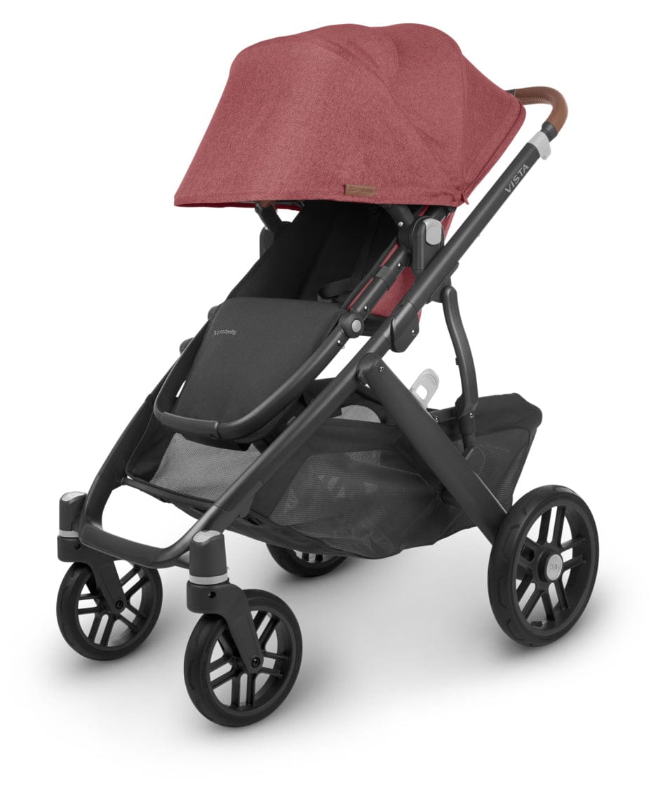 UPPAbaby VISTA V2 Double Stroller + MESA MAX Travel System Bundle - Lucy / Jake - DBLTRVL-MAX-0320-VIS-US-LCY-JKE