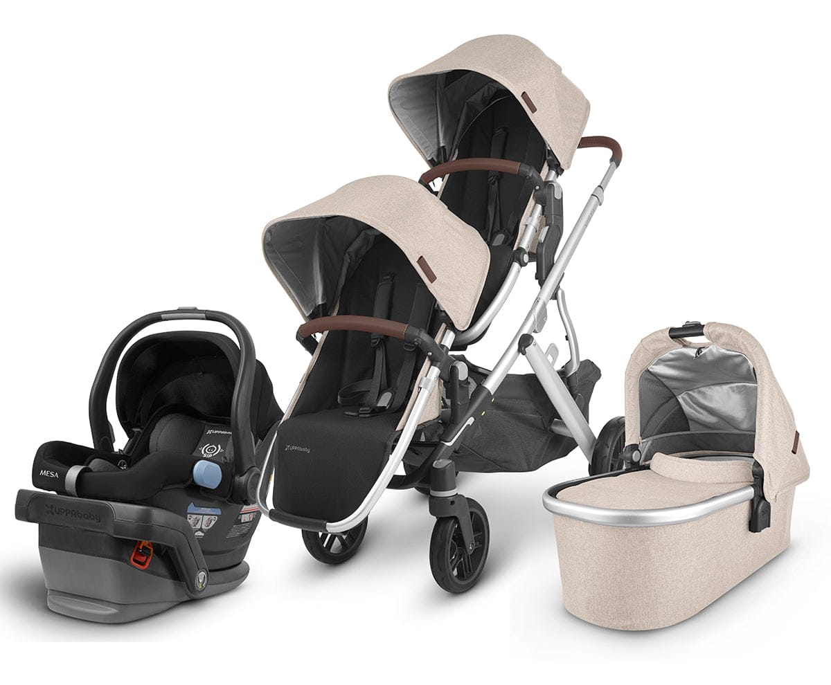 UPPAbaby VISTA V2 Double Stroller + MESA Travel System Bundle - Declan - DBLTRVL-0320-VIS-US-DCL