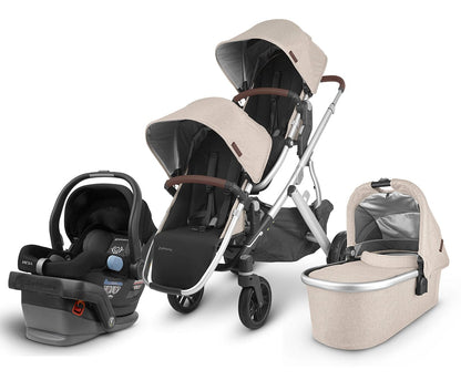 UPPAbaby VISTA V2 Double Stroller + MESA Travel System Bundle - Declan - DBLTRVL-0320-VIS-US-DCL