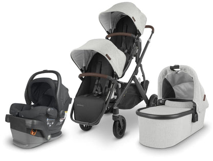 UPPAbaby VISTA V2 Double Stroller + MESA V2 Travel System Bundle - Anthony / Jake - DBLTRVL-MESAV2-0320-VIS-US-ATH