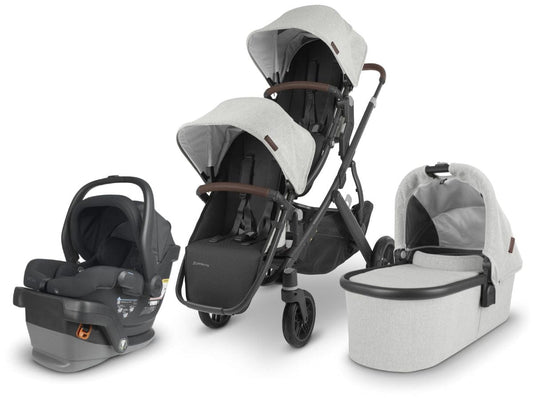UPPAbaby VISTA V2 Double Stroller + MESA V2 Travel System Bundle - Anthony / Jake - DBLTRVL-MESAV2-0320-VIS-US-ATH