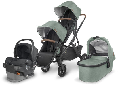 UPPAbaby VISTA V2 Double Stroller + MESA V2 Travel System Bundle - Gwen / Jake