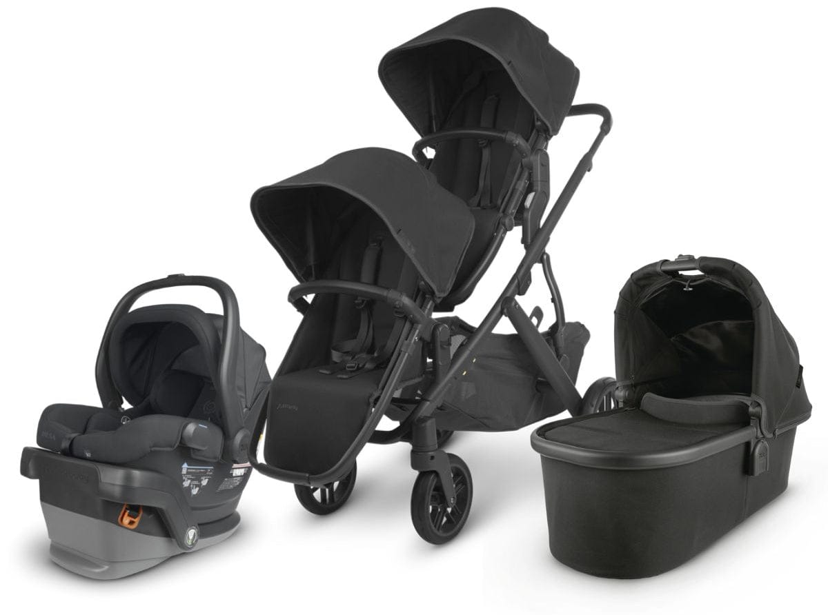 UPPAbaby VISTA V2 Double Stroller + MESA V2 Travel System Bundle - Jake / Jake - DBLTRVL-MESAV2-0320-VIS-US-JKE