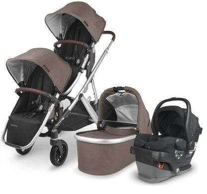 UPPAbaby VISTA V2 Double Stroller + MESA V2 Travel System Bundle - Theo / Jake