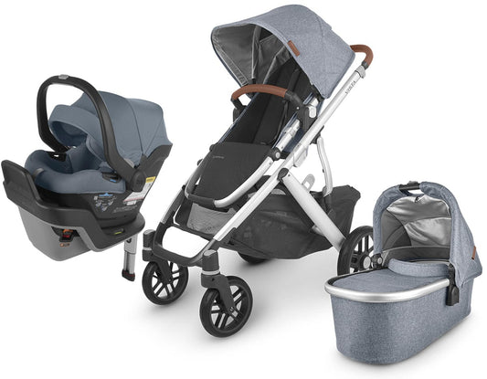 UPPAbaby VISTA V2 + MESA MAX Travel System Bundle - Gregory / Gregory - TRVL-MAX-GRG-0320-VIS-US-GRG