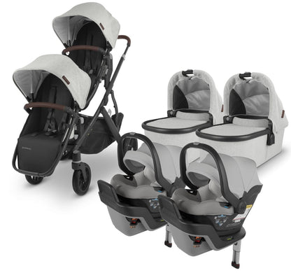 UPPAbaby Vista V2 + MESA MAX Twin Travel System Bundle - Anthony - TWIN-TRVL-MAX-0320-VIS-US-ATH