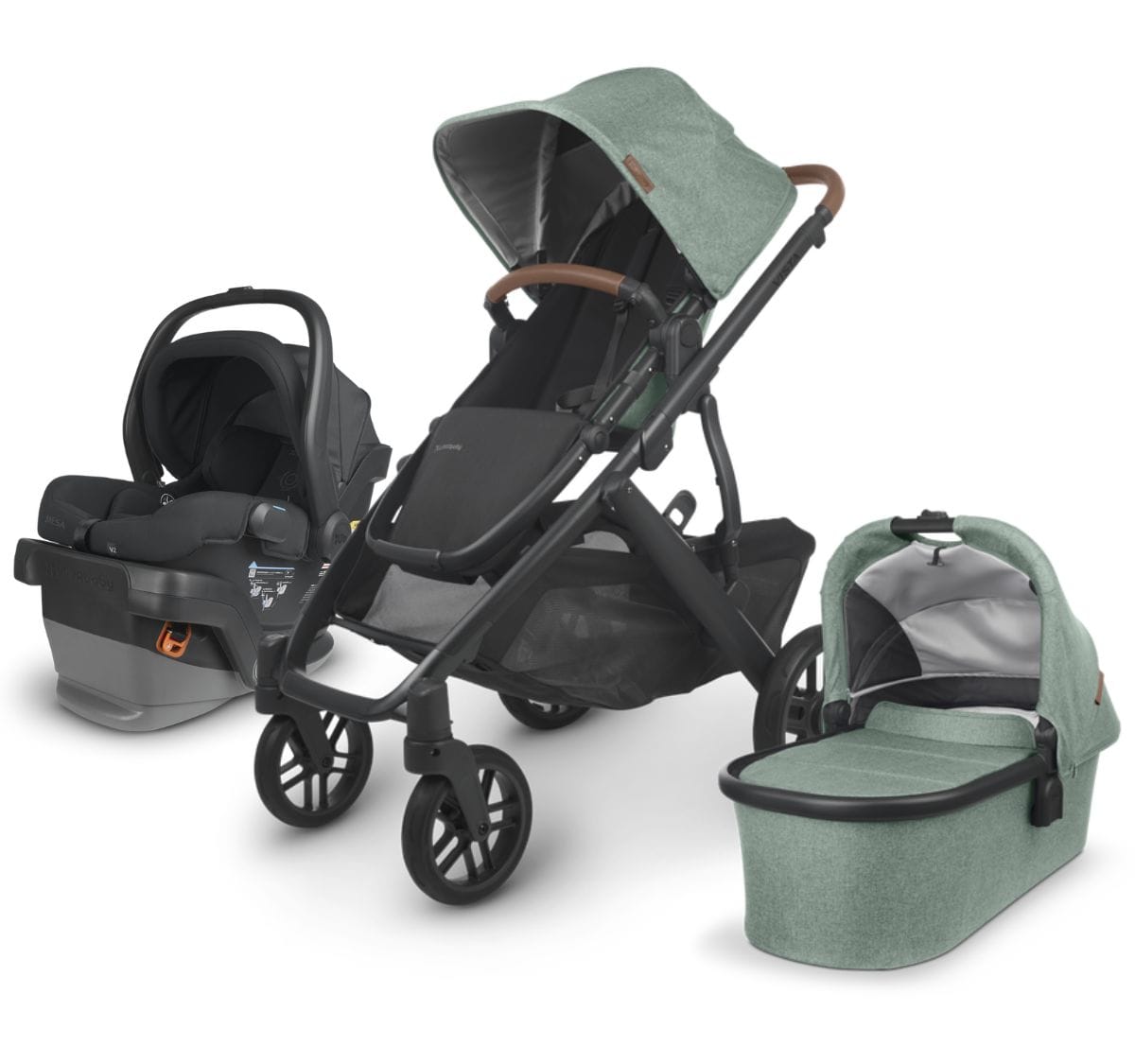 UPPAbaby VISTA V2 + MESA V2 Travel System Bundle - Gwen / Jake - TRVL-MESAV2-0320-VIS-US-GWN