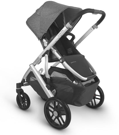 UPPAbaby Vista V2 Single-to-Double Stroller - Jordan (Charcoal Melange) - 0320-VIS-US-JOR