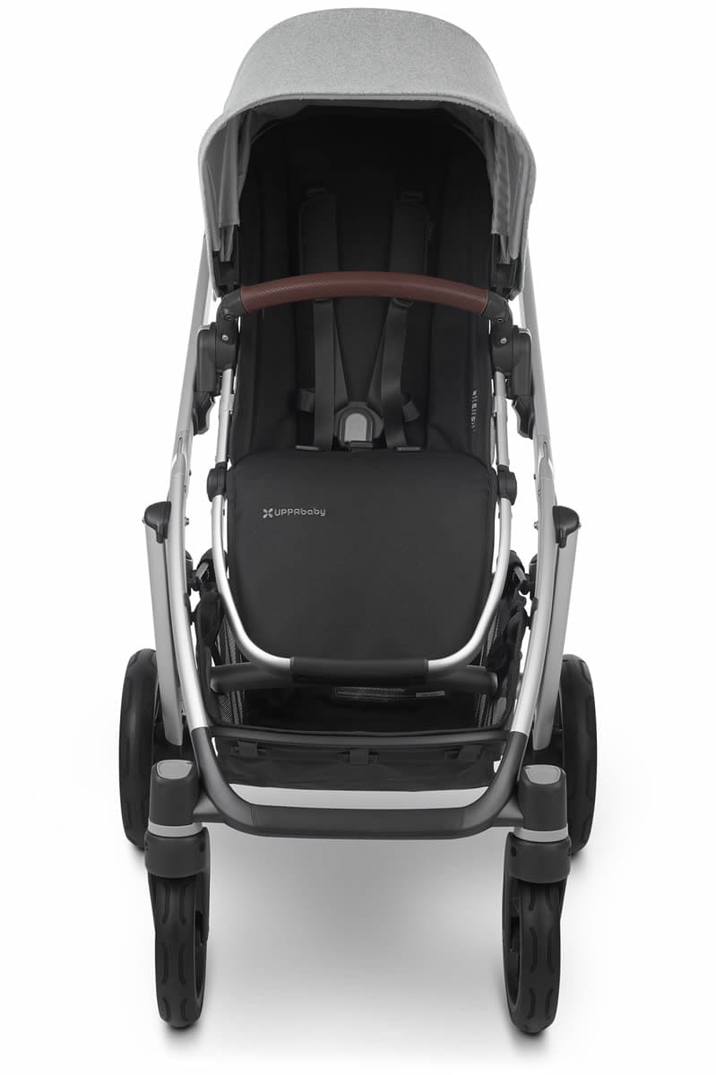 UPPAbaby Vista V2 Single-to-Double Stroller - Stella (Brushed Grey Melange) - 0320-VIS-US-STL