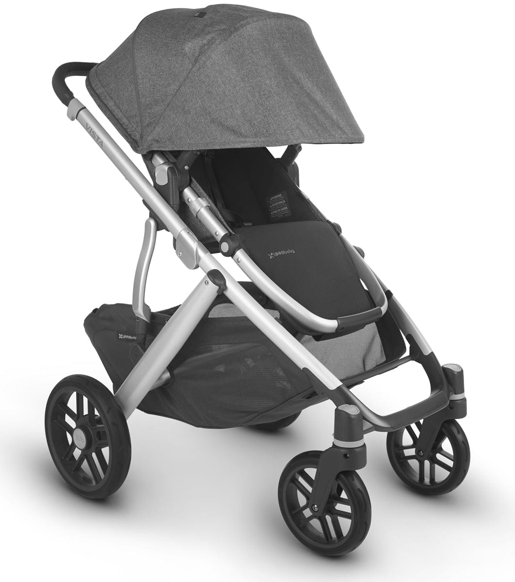 UPPAbaby Vista V2 Single-to-Double Stroller - Jordan (Charcoal Melange)