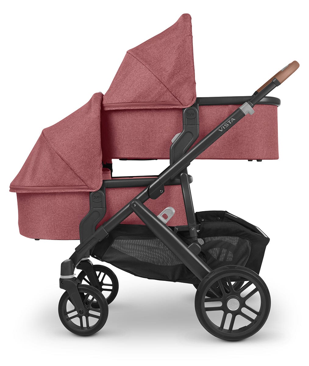 UPPAbaby VISTA V2 Twin Double Stroller Bundle - Lucy - TWINDBL-0320-VIS-US-LCY
