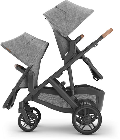 UPPAbaby VISTA V2 Twin Double Stroller + MESA MAX Travel System Bundle with Rumble Seat V2+ - Noa - TWINTRVL-MAX-0320-VIS-US-NOA-RV2P