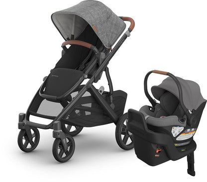 UPPAbaby Vista V3 + Aria Travel System Bundle - Greyson / Greyson - TRVL-ARIA-0303-VSO-NA-GRY