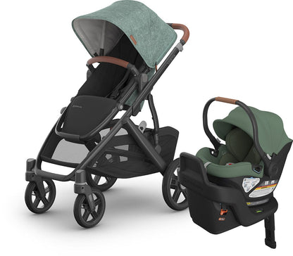 UPPAbaby Vista V3 + Aria Travel System Bundle - Gwen / Gwen - TRVL-ARIA-0303-VSO-NA-GWN