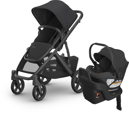 UPPAbaby Vista V3 + Aria Travel System Bundle - Jake / Jake - TRVL-ARIA-0303-VSO-NA-JKE