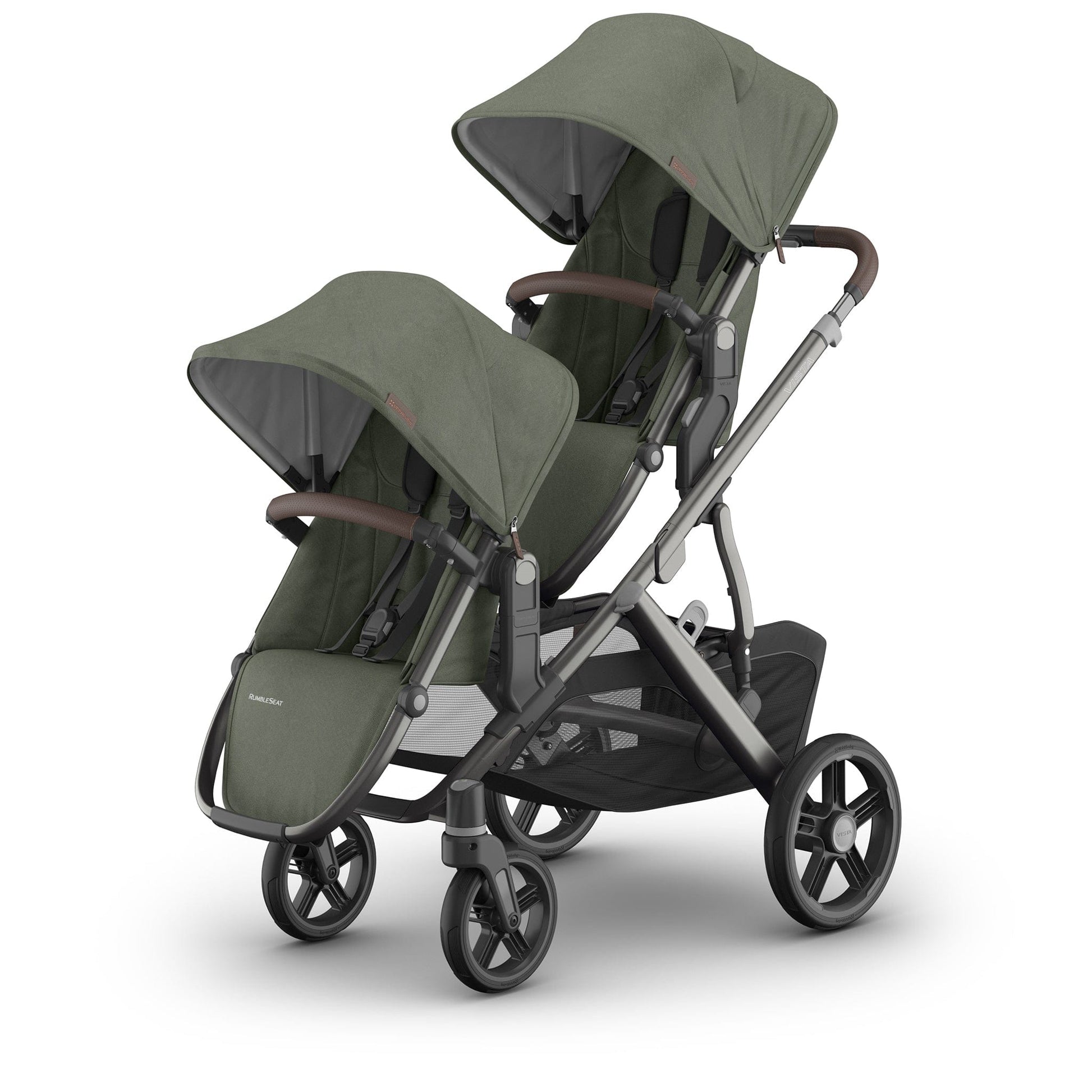 UPPAbaby Vista V3 Double Stroller with RumbleSeat V3 Bundle