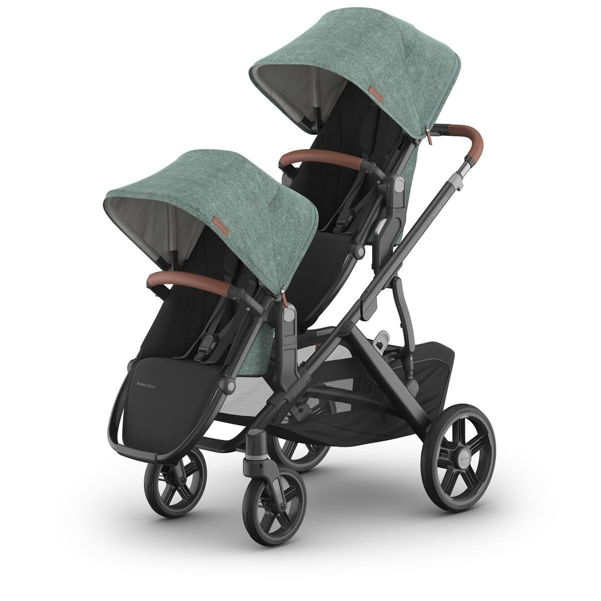 UPPAbaby Vista V3 Double Stroller with RumbleSeat V3 Bundle - Gwen - DBL-V3-0303-VSO-NA-GWN