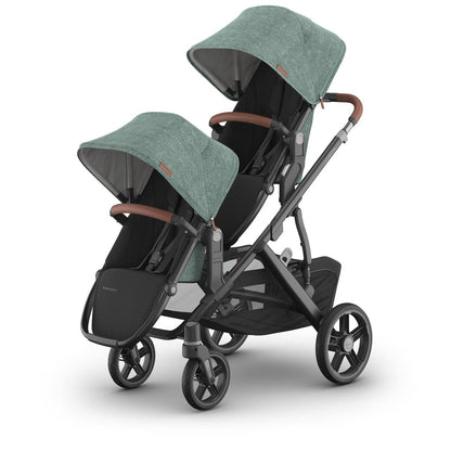 UPPAbaby Vista V3 Double Stroller with RumbleSeat V3 Bundle - Gwen - DBL-V3-0303-VSO-NA-GWN
