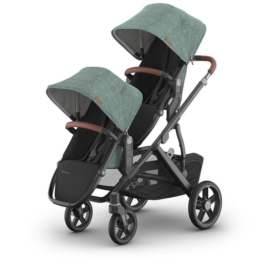 UPPAbaby Vista V3 Double Stroller with RumbleSeat V3 Bundle - Gwen - DBL-V3-0303-VSO-NA-GWN