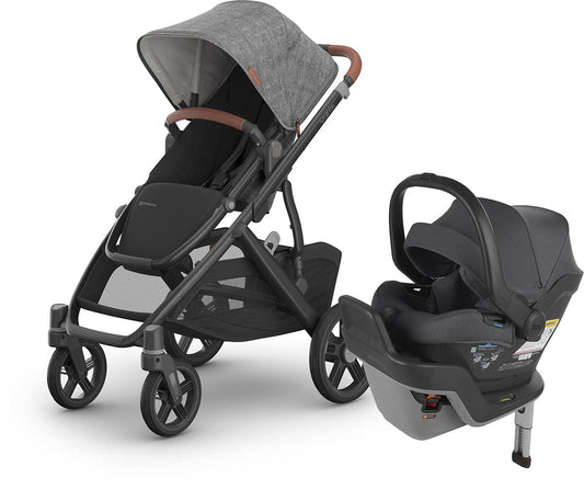 UPPAbaby Vista V3 + MESA MAX Travel System Bundle - Greyson / Greyson - TRVL-MAX-0303-VSO-NA-GRY