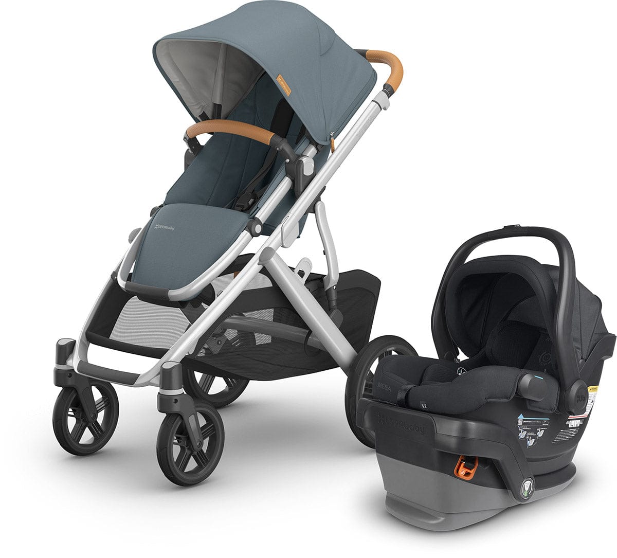 UPPAbaby Vista V3 + MESA V2 Travel System Bundle - Callum / Jake - TRVL-MESAV2-0303-VSO-NA-CLM