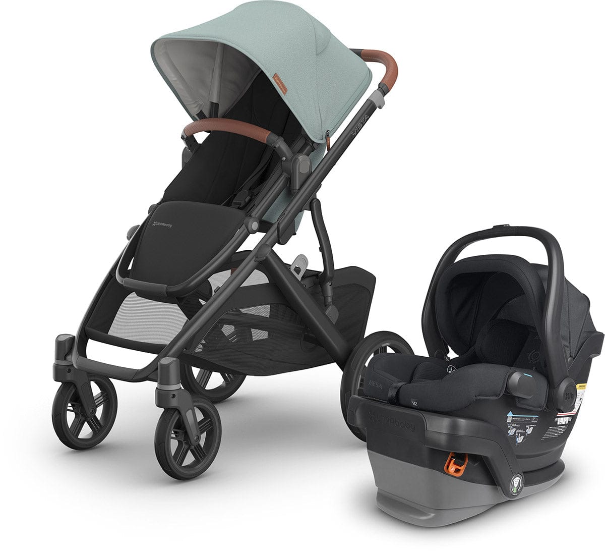 UPPAbaby Vista V3 + MESA V2 Travel System Bundle - Kenzi / Jake - TRVL-MESAV2-0303-VSO-NA-KNZ