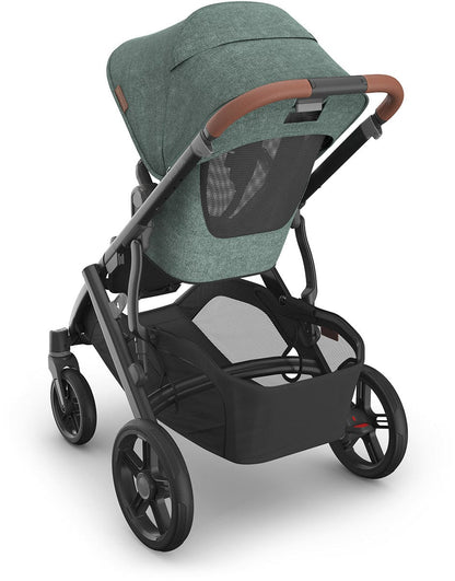 UPPAbaby Vista V3 Single-to-Double Stroller + PiggyBack Ride-Along Bundle - Gwen - 0303-VSO-NA-GWN-0217