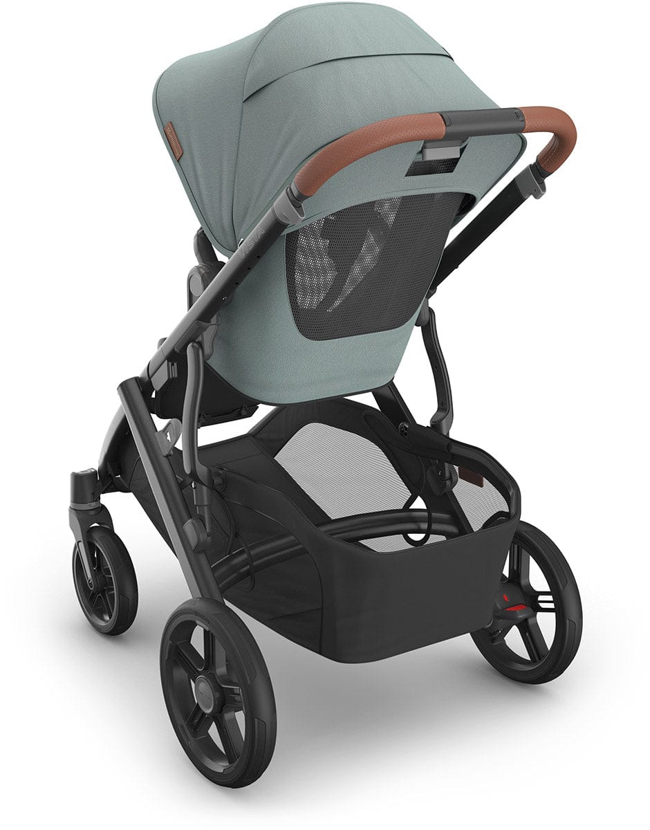 UPPAbaby Vista V3 Single-to-Double Stroller + PiggyBack Ride-Along Bundle
